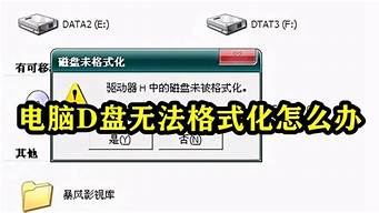 d盘无法格式化哪个程序在使用_d盘 无法格式化